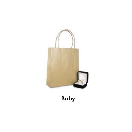 Brown Kraft Takeaway Bag - Baby  500 pcs