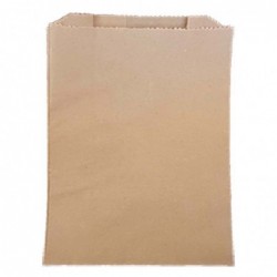 Double Baguette Satchel Bag -  Kraft - 500 pcs