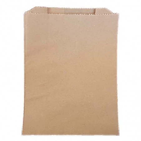 Double Baguette Satchel Bag -  Kraft - 500 pcs