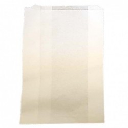 Food Grade Deep Bread Satchel Bag - White - 500 pcs