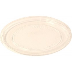 Flat Lids for Deli Container 8oz to 32oz (Ingeo PLA)  500 pcs