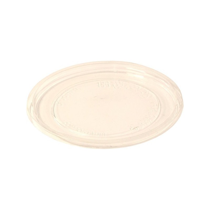 Flat Lids for Deli Container 8oz to 32oz (Ingeo PLA)  500 pcs