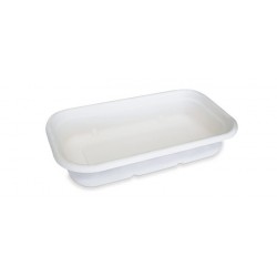 1000ml TakeAway Base - 230x130x55mm - White  500 pcs