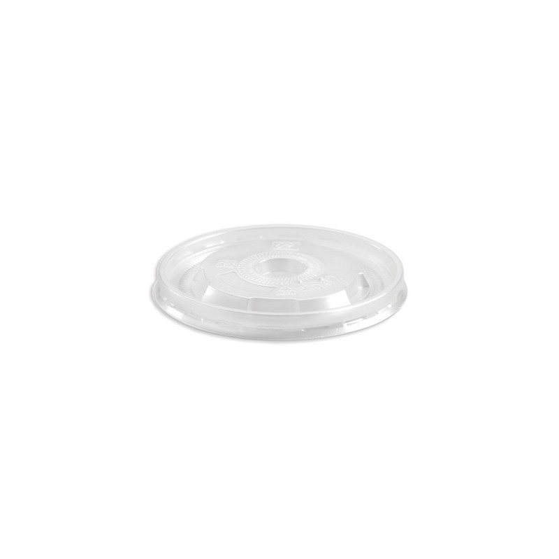 PP Lid for 8oz Hot & Cold Bio Cup - Clear  1000 pcs