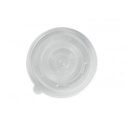 PP Lid for 12 16 24 & 32oz Hot & Cold Bio Cup - Clear  1000 pcs