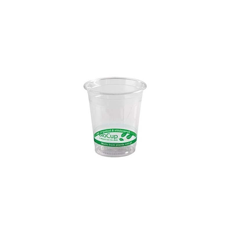 200ml cup - BioPak branded clear  2000 pcs