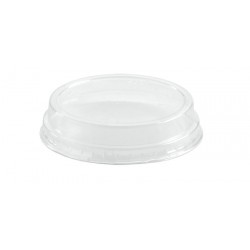 Clear Flat lid - no hole - for 60 150Y 200Y & 280Y ml cups  2000 pcs