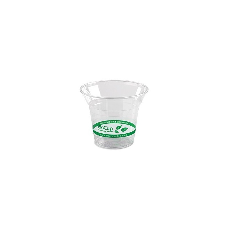 300ml Clear Bioplastic Cup  1000 pcs