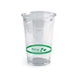 600ml Clear Bioplastic Cup  1000 pcs