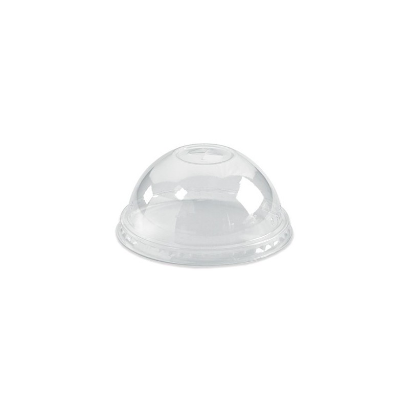 Dome Clear Bio Lid - x-Hole - for 300-700ml Cups  1000 pcs