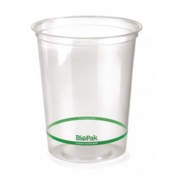 960ml Ingeo Bioplastic Salad/Fruit Bowl Clear Deli Container  500 pcs