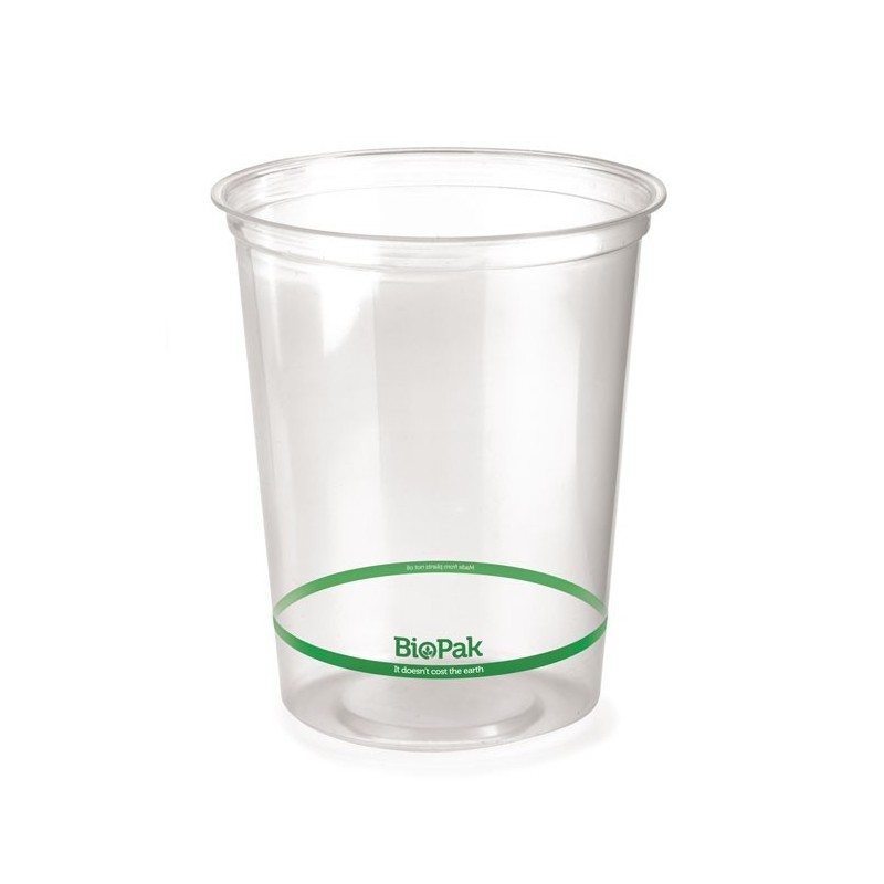 960ml Ingeo Bioplastic Salad/Fruit Bowl Clear Deli Container  500 pcs