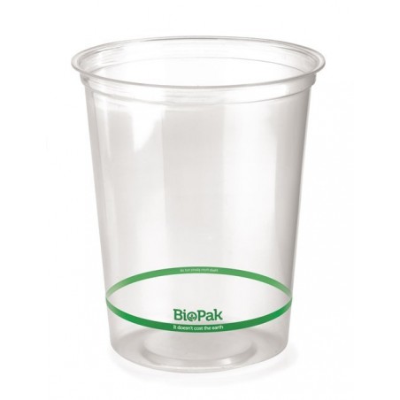 960ml Ingeo Bioplastic Salad/Fruit Bowl Clear Deli Container  500 pcs