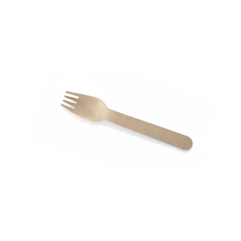 16cm Wooden Fork 160x28mm  1000 pcs