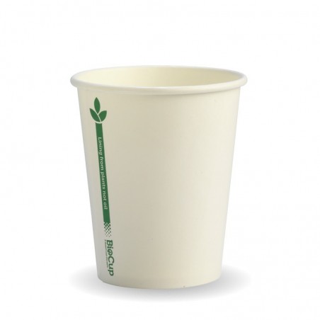 8oz Single Wall Kraft Coffee Cup - Ingeo Compostable