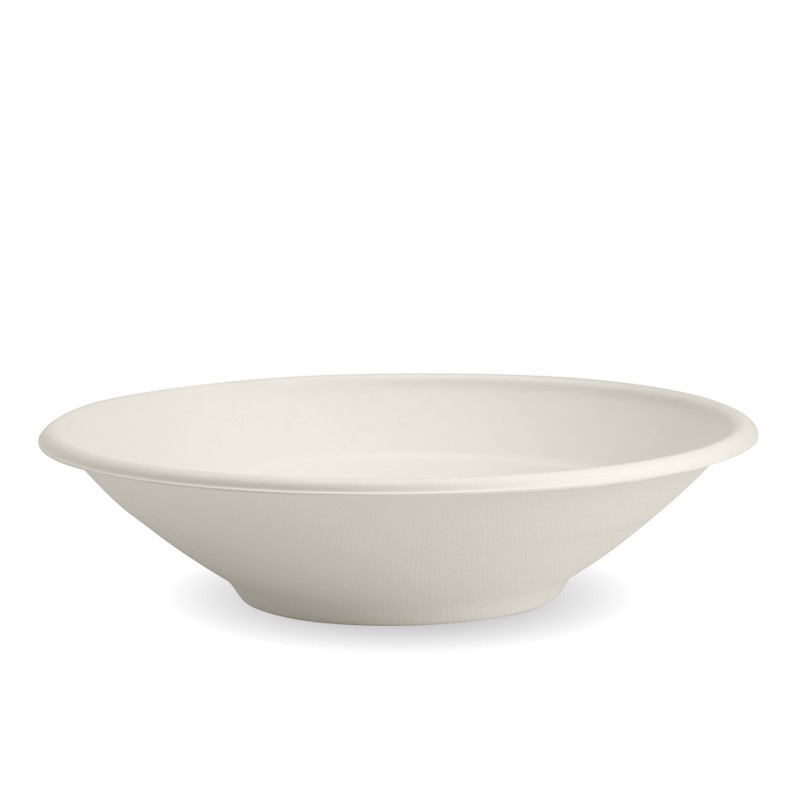 24oz Bowl suitable for Noodle, Soup or Salad with Lid White