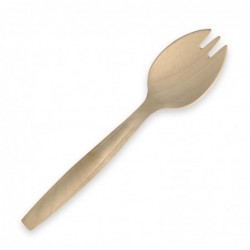 16cm Wooden Spork