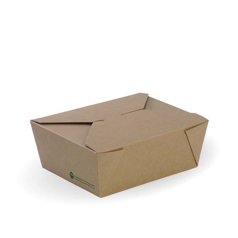 Medium Takeaway Box - 152 x 120 x 64mm -FSC Certified - 200 pcs