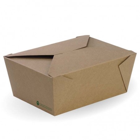 Extra Large Takeaway Box - 197 x 140 x 90mm -FSC Certified - 200 pcs