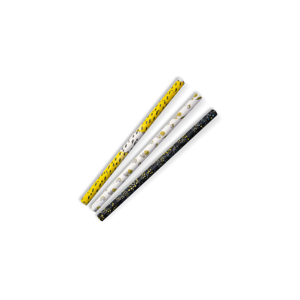 Compostable Paper Straw Cocktail 4.5x120mm - Green  2500 pcs