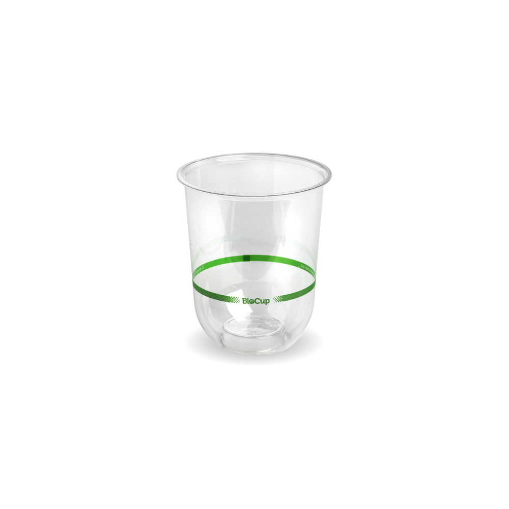 500ml Tumbler BioCups - BioPak clear  1000 pcs