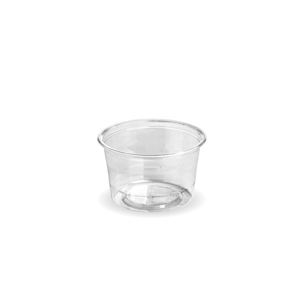 140ml Sauce BioCups - clear  1000 pcs