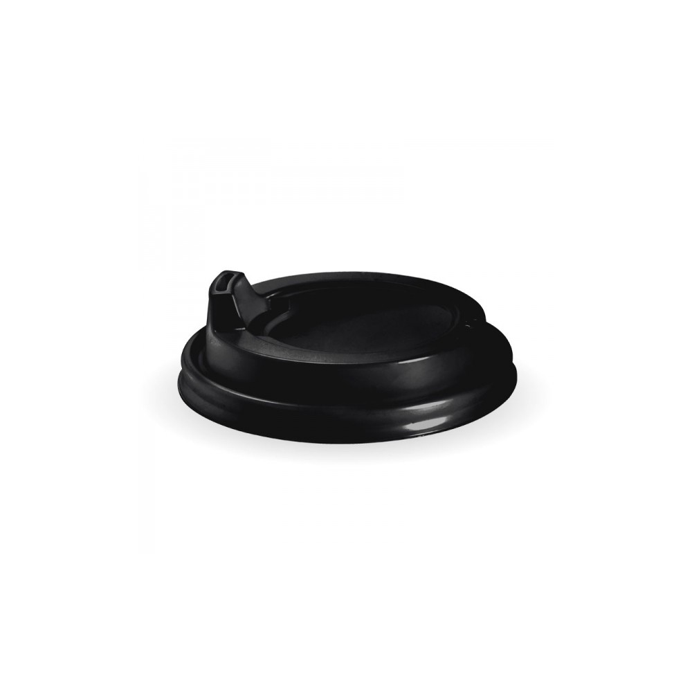PS Sipper Lids for 8oz(90mm), 12, 16 & 20oz - BLACK - 1000 pcs